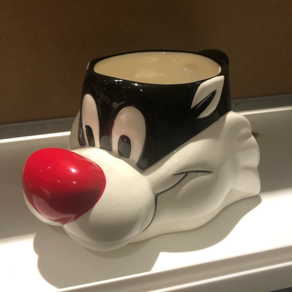 Warner Bros. Vintage Sylvester the Cat 3D Mug